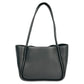 PRADA Leather Mini Tote Bag - Black