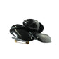 CHANEL Camellia Motif Brooch Enamel - Black