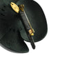 CHANEL Camellia Motif Brooch Enamel - Black