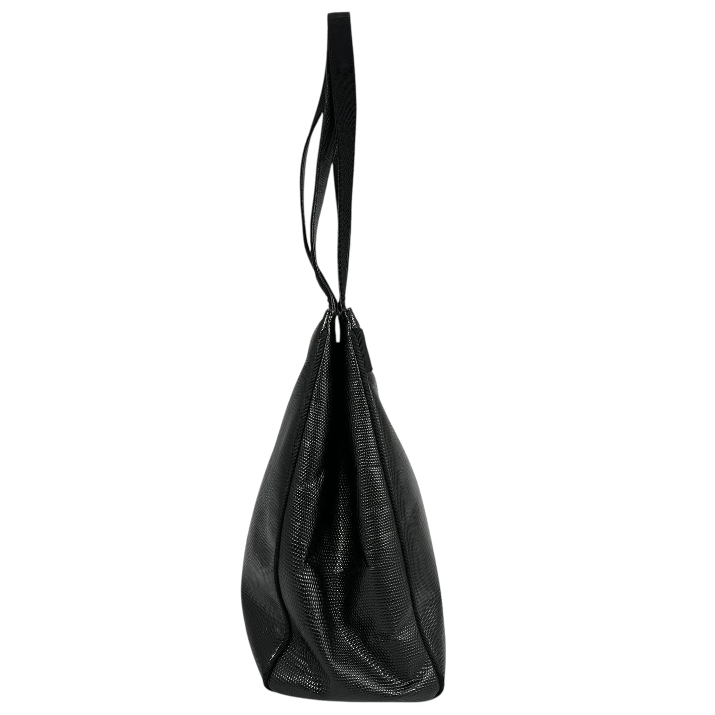 Ferragamo ボウ レザー トートバッグ ブラック