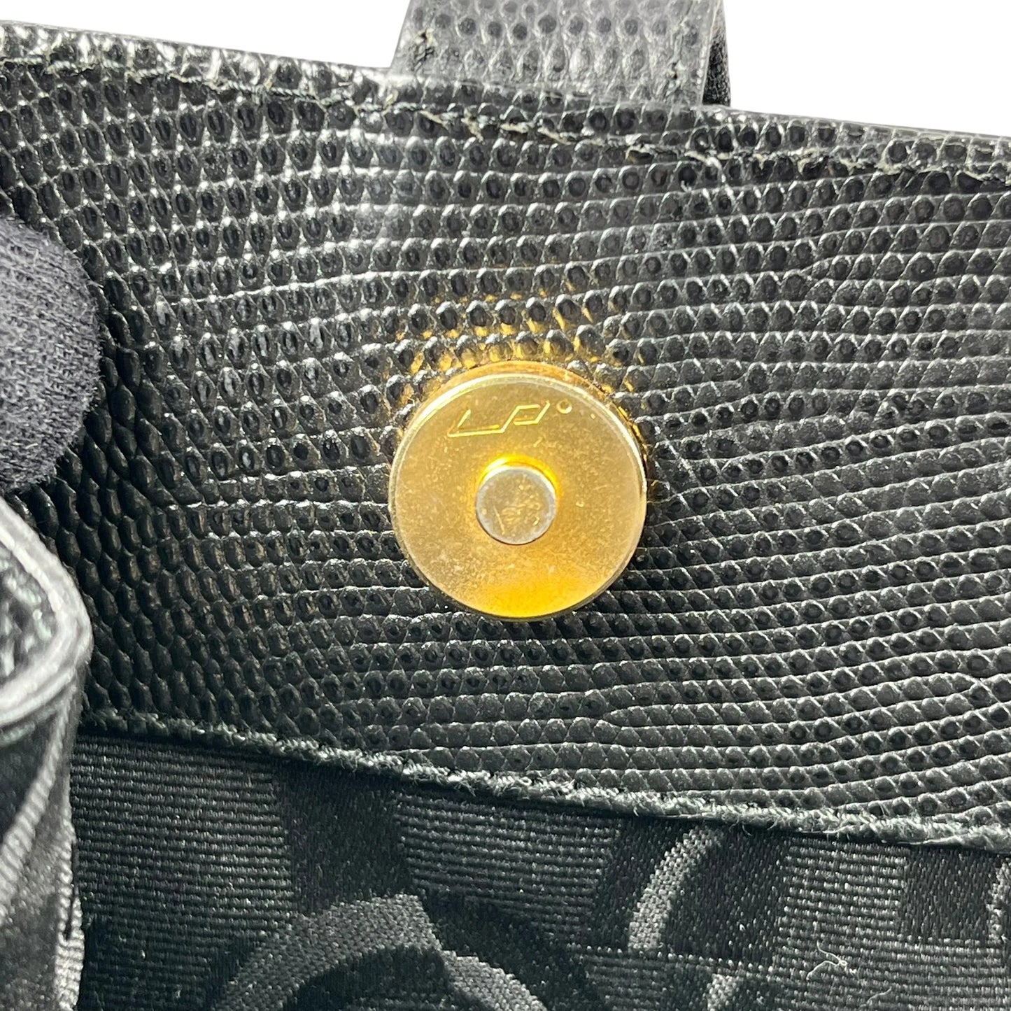 Ferragamo ボウ レザー トートバッグ ブラック