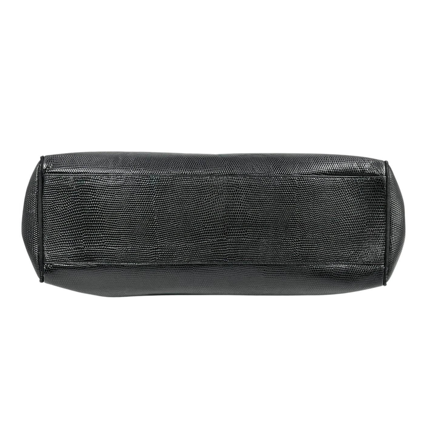 Ferragamo ボウ レザー トートバッグ ブラック