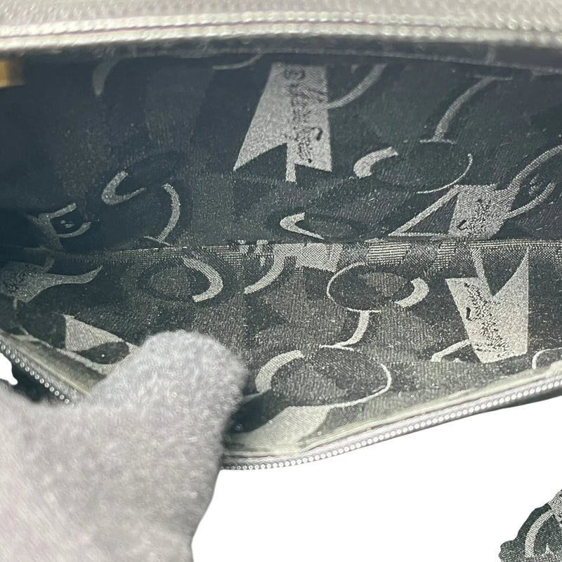 Ferragamo ボウ レザー トートバッグ ブラック