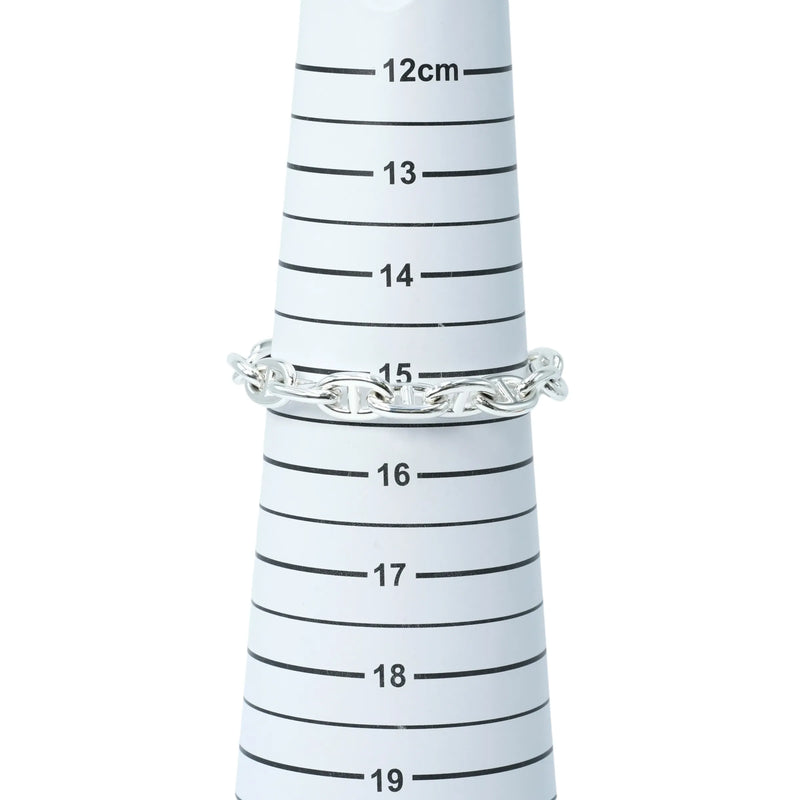 Hermès Chaine d`Ancre MM 15links Bracelet - SV925