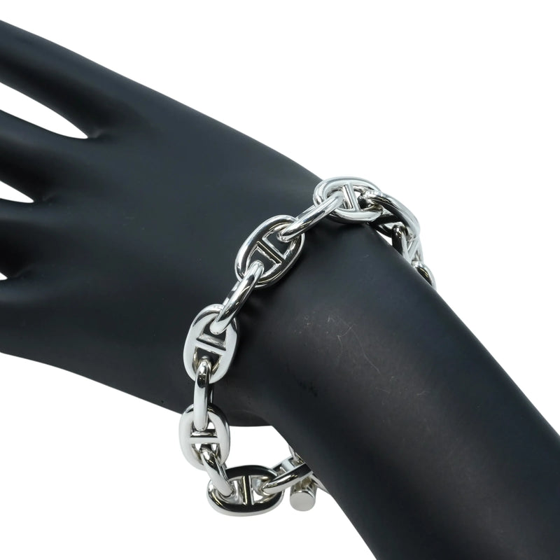 Hermès Chaine d`Ancre MM 15links Bracelet - SV925