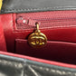 CHANEL Diana 25 Lambskin Shoulder Bag - Black