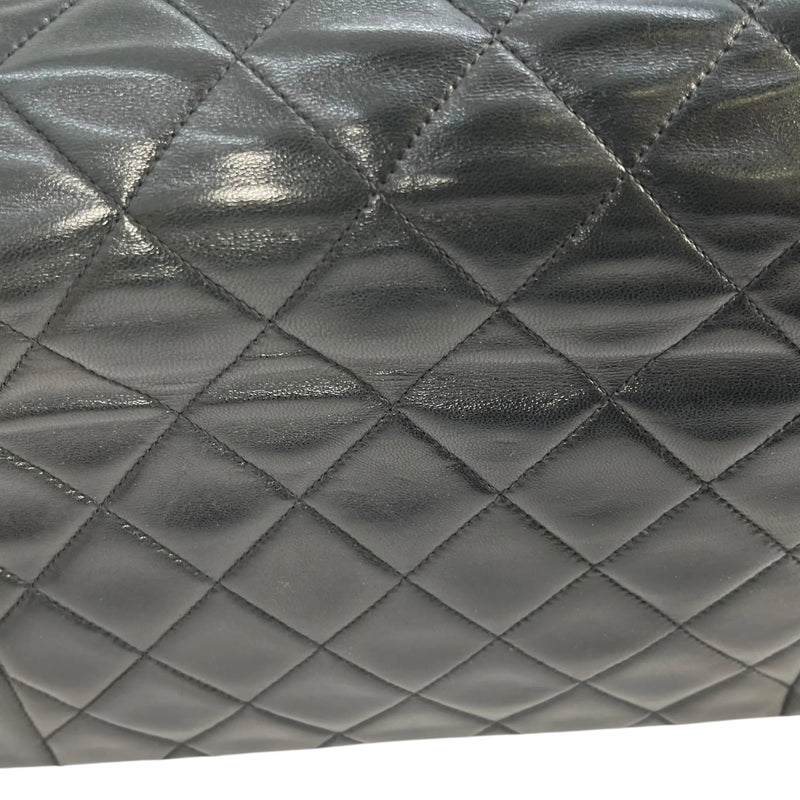 CHANEL Diana 25 Lambskin Shoulder Bag - Black