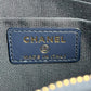 CHANEL Boy Chanel Materasse Caviarskin Long Wallet - Navy