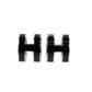 Hermès Pop Ash Earring - Black - Gold Plated - 34937