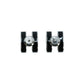 Hermès Pop Ash Earring - Black - Gold Plated - 34937