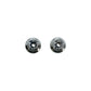 Hermès Pop Ash Earring - Black - Gold Plated - 34937