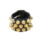 BALENCIAGA Arena Three Row GGH Bracelet - Black