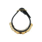 BALENCIAGA Arena Three Row GGH Bracelet - Black