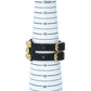 BALENCIAGA Arena Three Row GGH Bracelet - Black