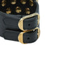 BALENCIAGA Arena Three Row GGH Bracelet - Black