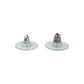 CHANEL Camellia Gunmetal Earring A12A - Black