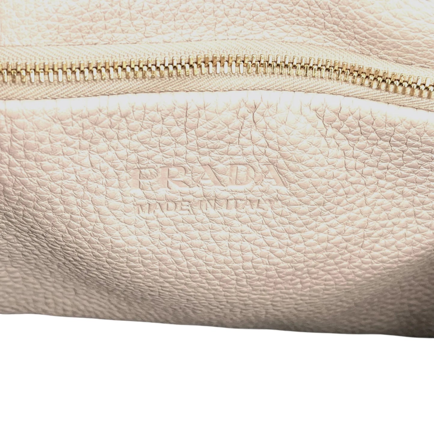 PRADA Hand Bag Vitello Daino Leather - Baby Pink