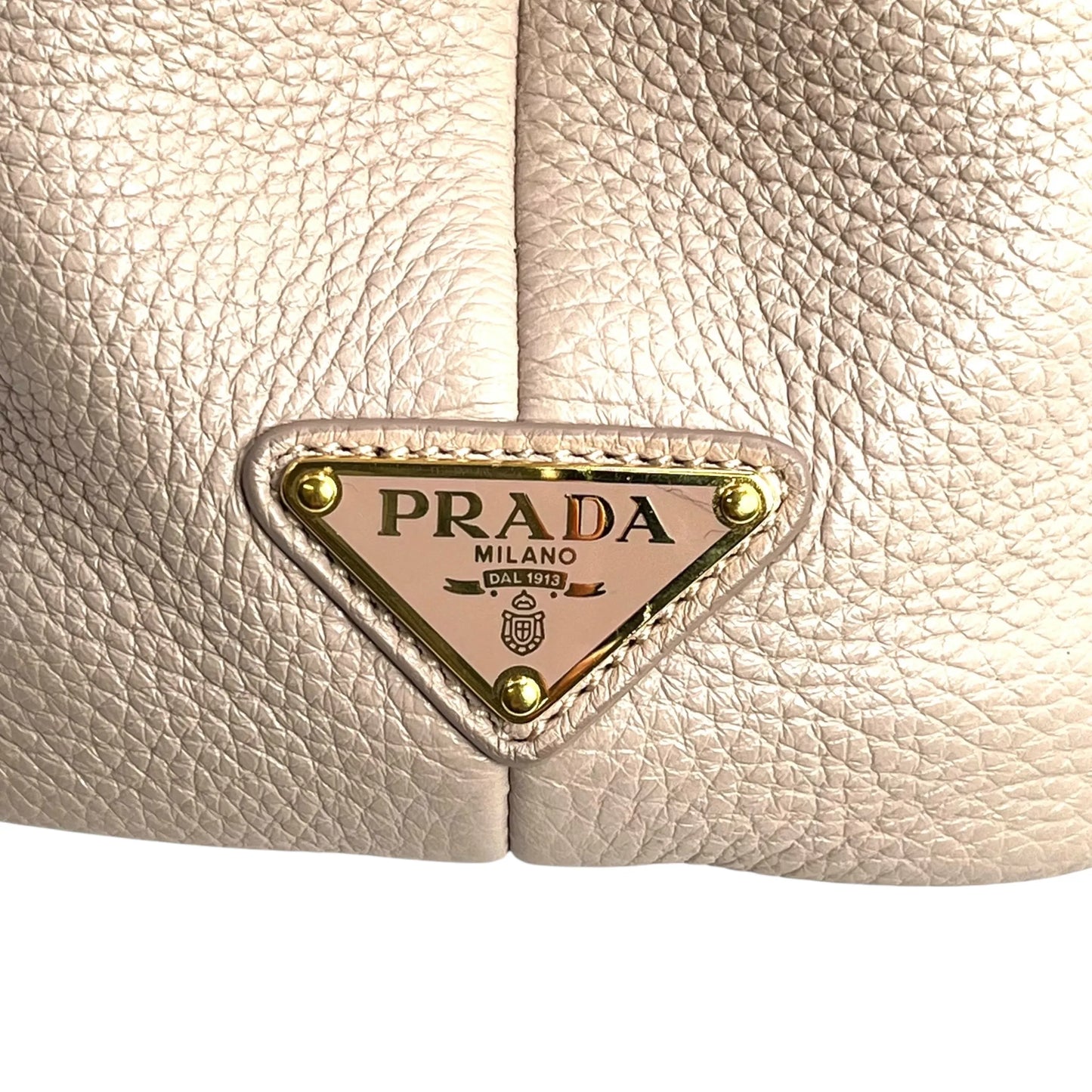 PRADA Hand Bag Vitello Daino Leather - Baby Pink