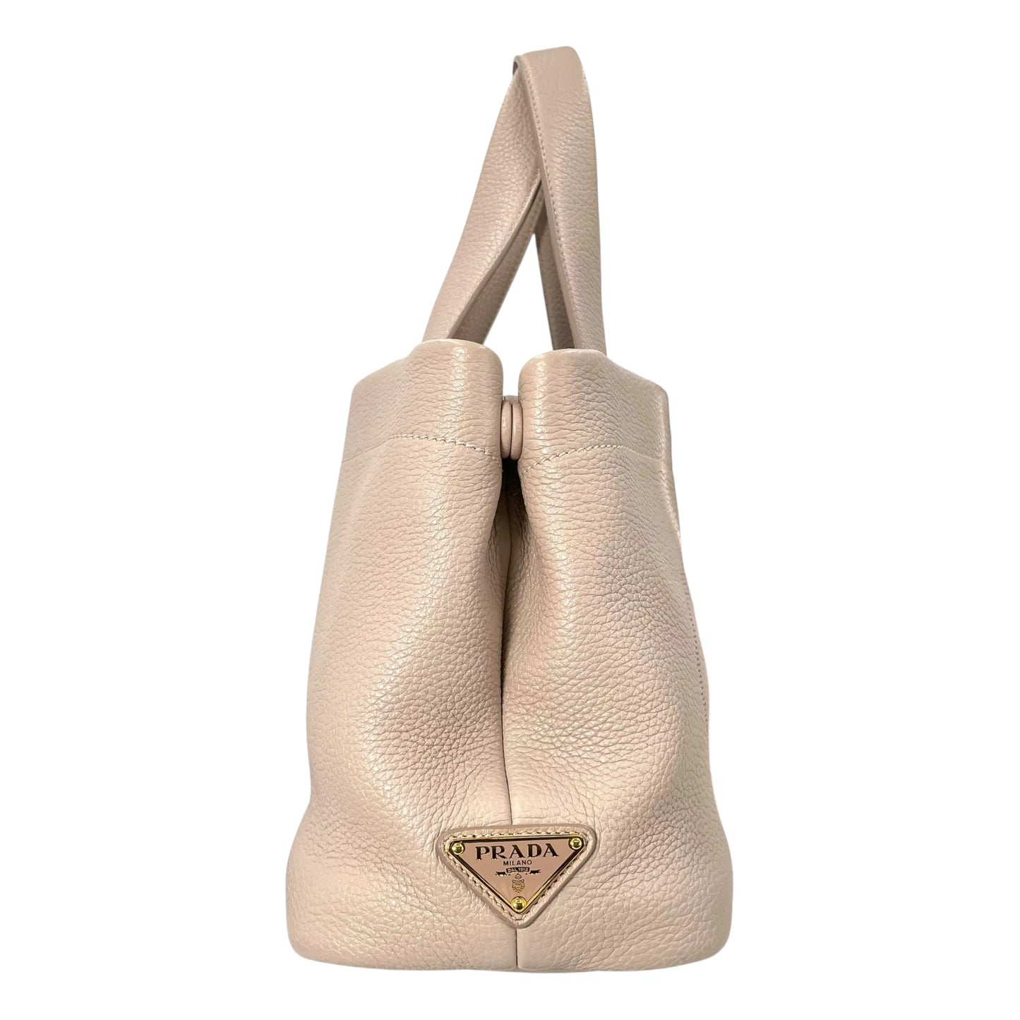 PRADA Hand Bag Vitello Daino Leather - Baby Pink