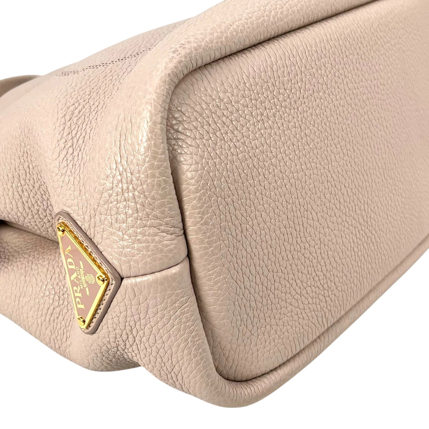 PRADA Hand Bag Vitello Daino Leather - Baby Pink