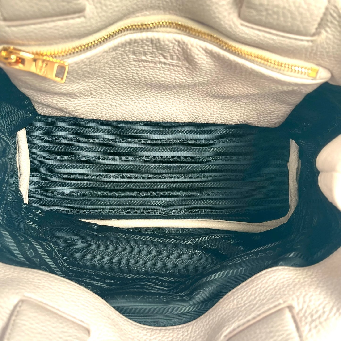 PRADA Hand Bag Vitello Daino Leather - Baby Pink