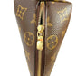 Louis Vuitton Monogram Trousses Demi-Lune Pochette - Brown - 34995
