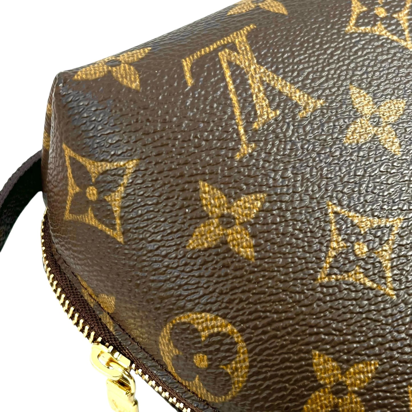 Louis Vuitton Monogram Trousses Demi-Lune Pochette - Brown - 34995