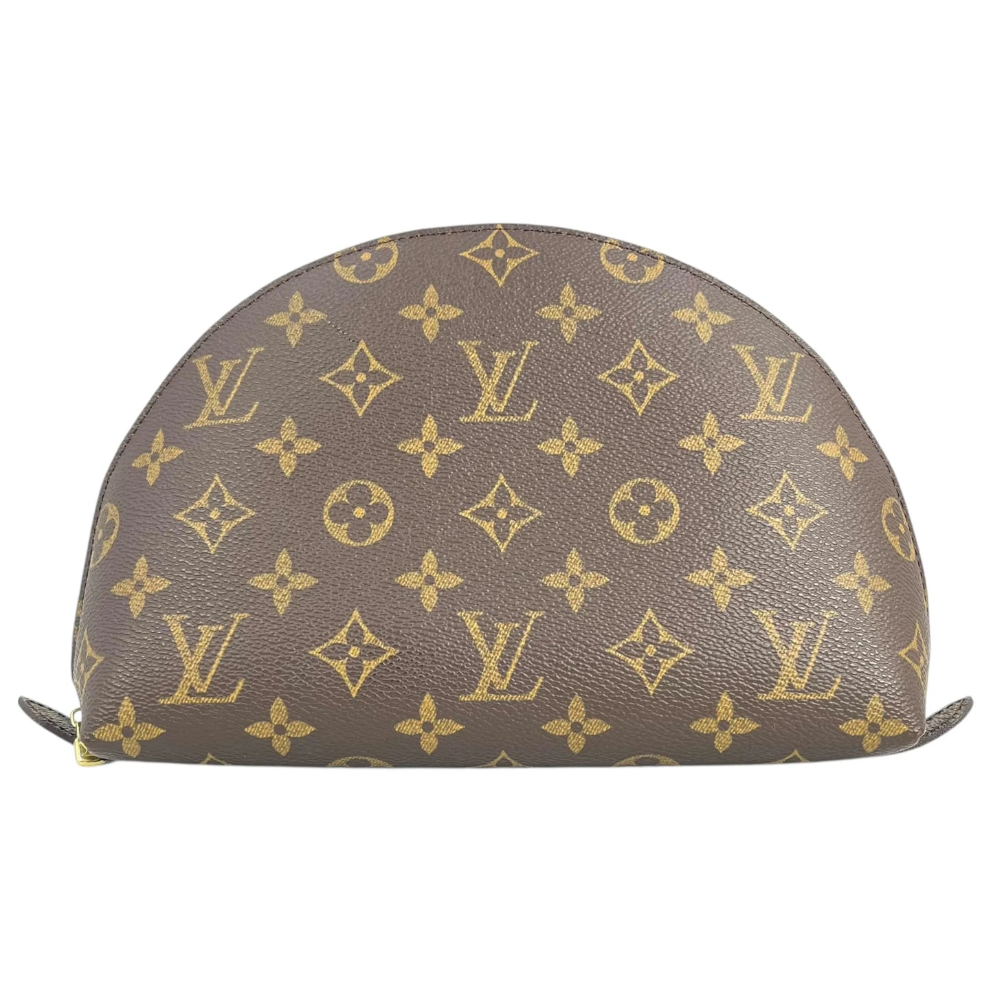 Louis Vuitton Monogram Trousses Demi-Lune Pochette - Brown - 34995