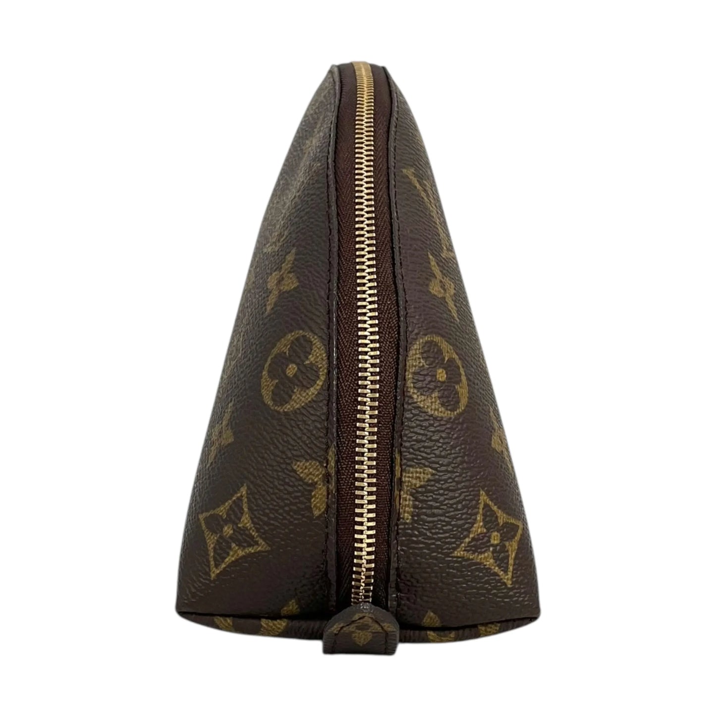 Louis Vuitton Monogram Trousses Demi-Lune Pochette - Brown - 34995
