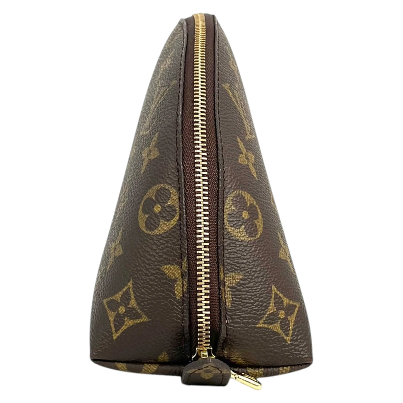 Louis Vuitton Monogram Trousses Demi-Lune Pochette - Brown - 34995