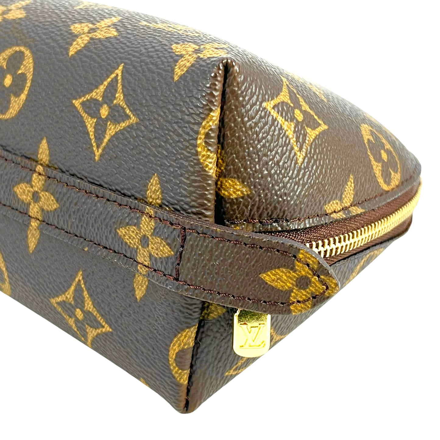 Louis Vuitton Monogram Trousses Demi-Lune Pochette - Brown - 34995