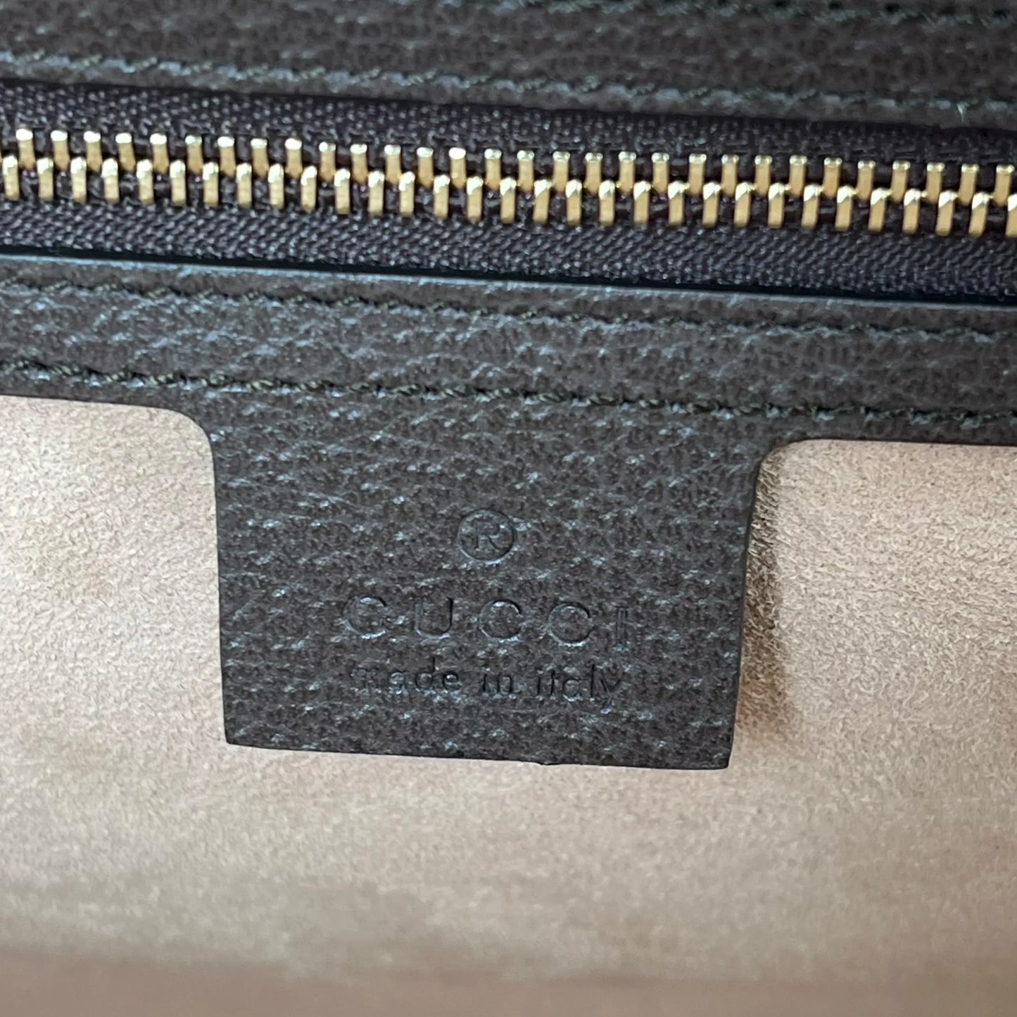 GUCCI Ophidia GG Supreme Large Tote Bag - Brown 