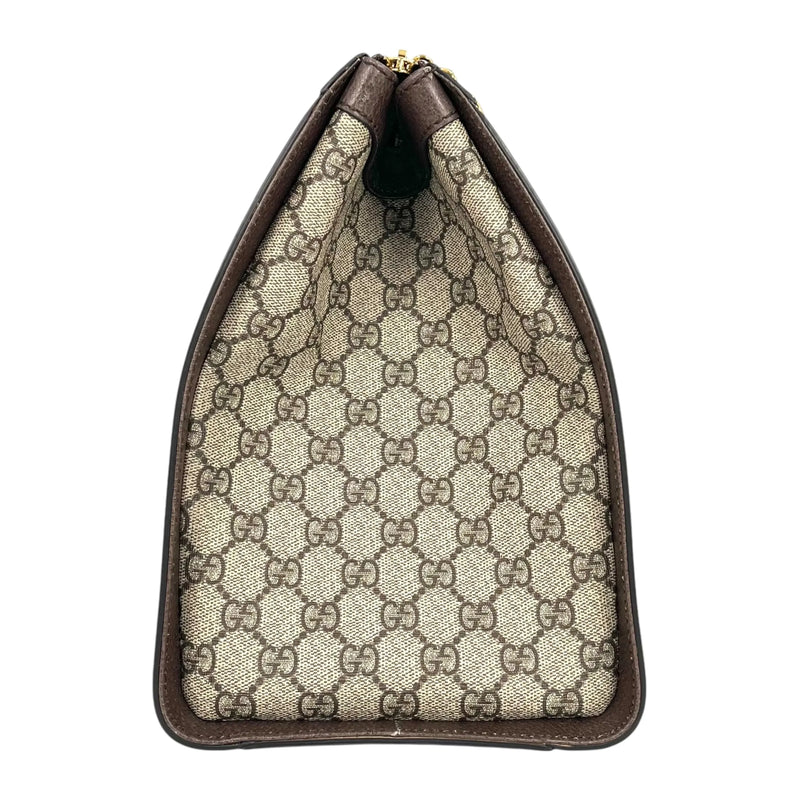 GUCCI Ophidia GG Supreme Large Tote Bag - Brown 