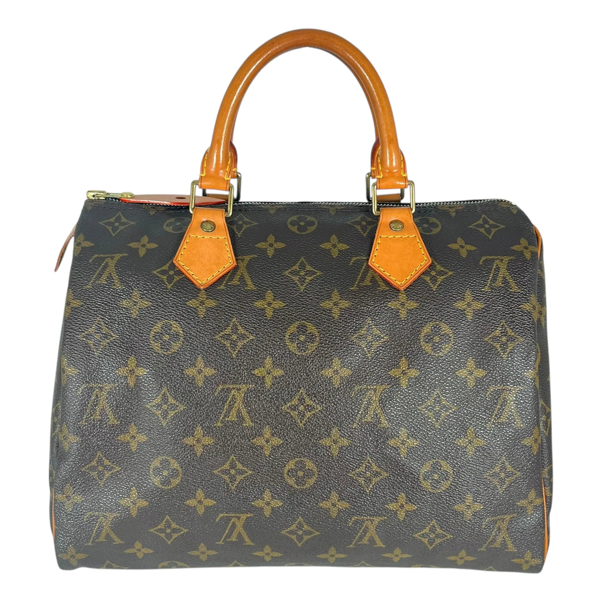 Louis Vuitton Speedy30 ハンドバッグ ブラウン Louis Vuitton Speedy 30 Monogram Hand Bag - Brown – Feed Festa
