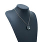 CHANEL Round Pendant Necklace 13P - Metal