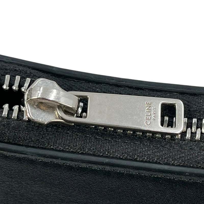 CELINE Ava Leather One Shoulder Bag - Black