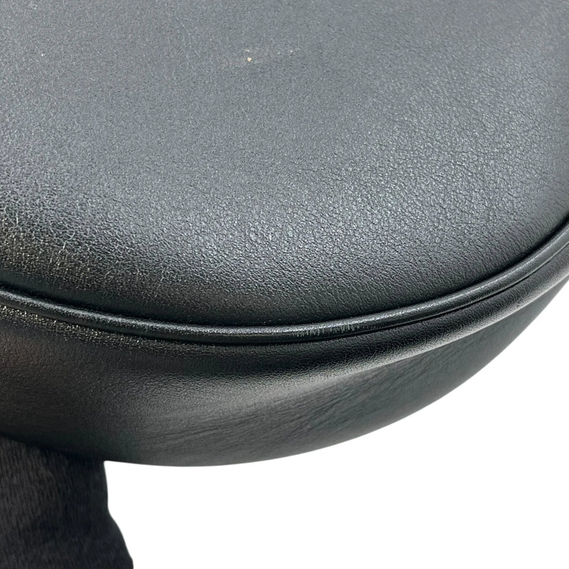 CELINE Ava Leather One Shoulder Bag - Black