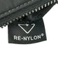 PRADA Re-Nylon Saffiano Leather Shoulder Bag - Black