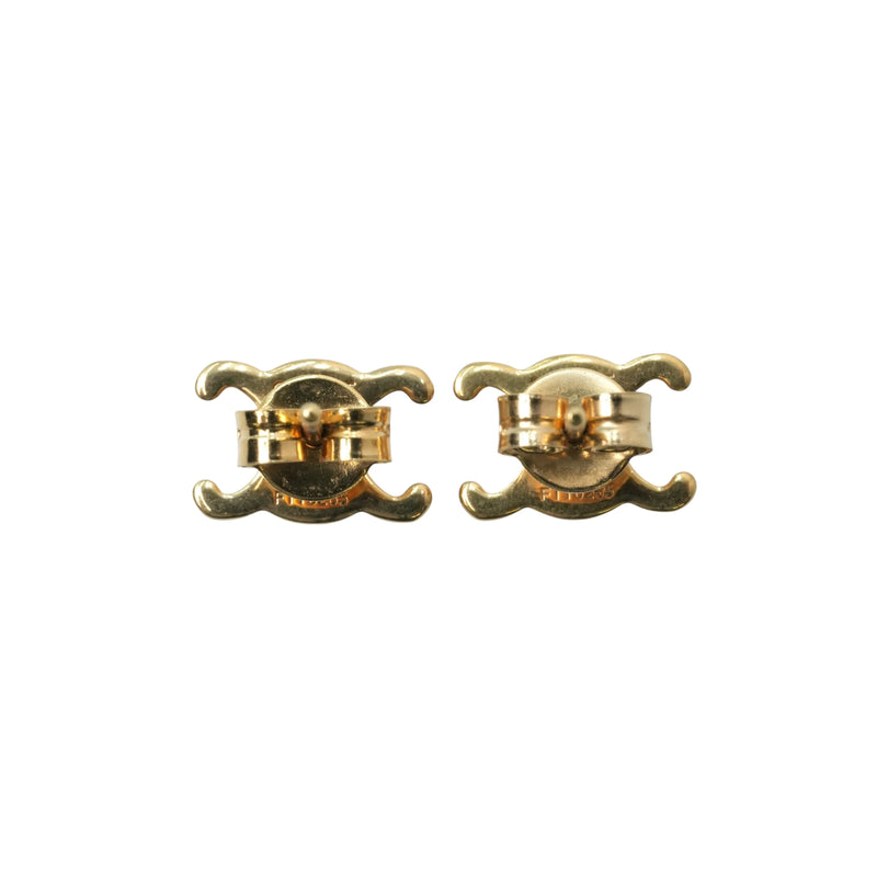 CELINE Triomphe Studs Earring - Gold Plated