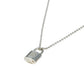 Louis Vuitton Lockit Pendant Necklace - Silver
