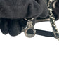 CHANEL Deauville MM Glazed Leather Tote Bag - Black
