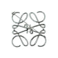 LOEWE Anagram Brooch - Metal