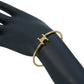CELINE Triomphe Asymmetric Cuff Bracelet - Brass