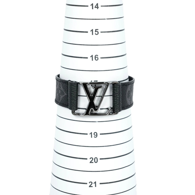 Louis Vuitton Monogram Eclipse Hockenheim Bracelet - Black - 35436