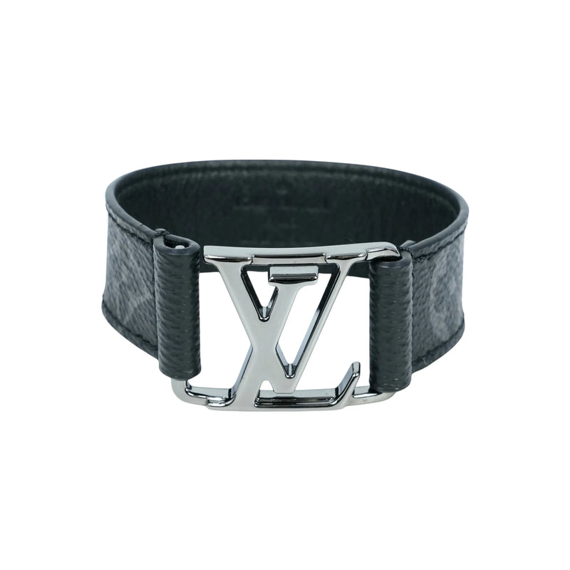 Louis Vuitton Monogram Eclipse Hockenheim Bracelet - Black - 35436