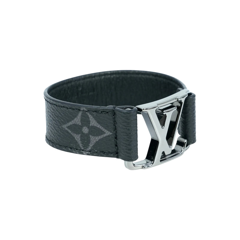 Louis Vuitton Monogram Eclipse Hockenheim Bracelet - Black - 35436