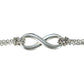 Tiffany Infinity Double Chain Necklace - SV925