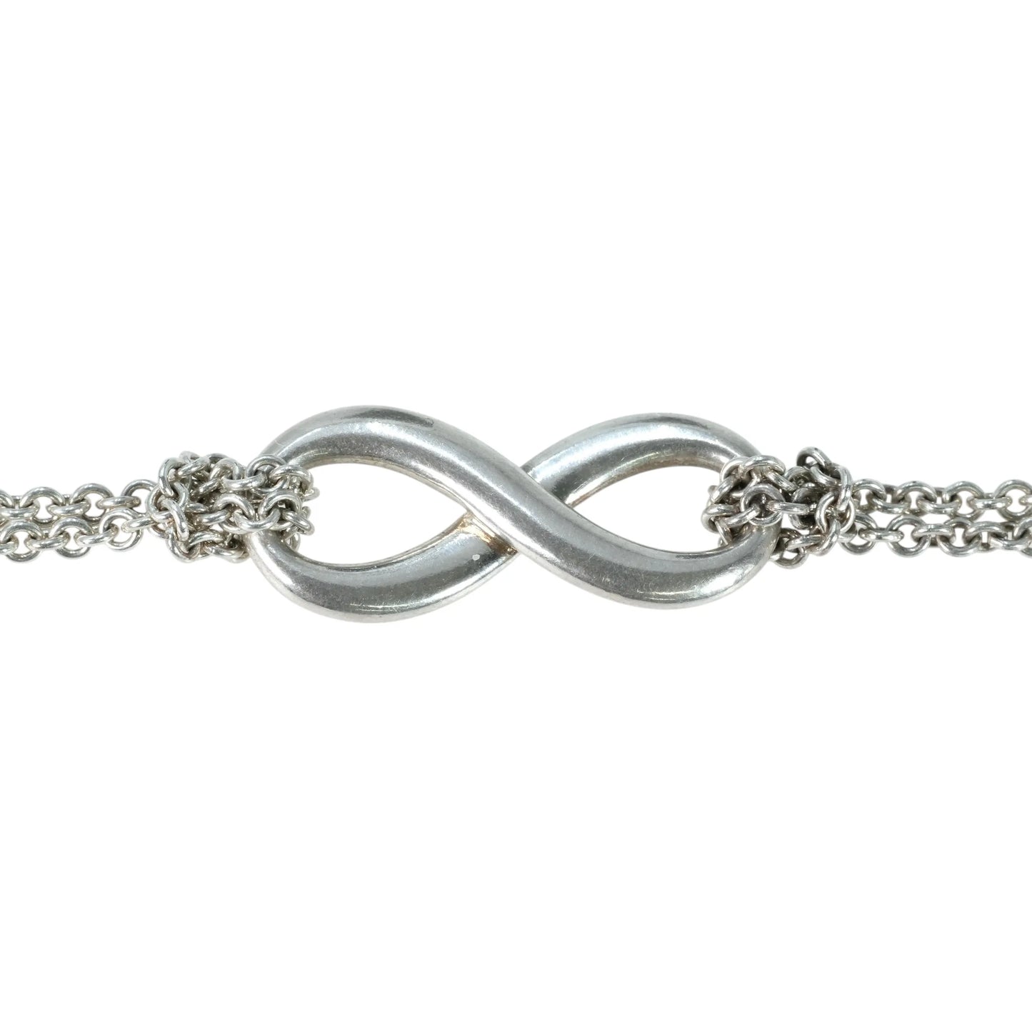 Tiffany Infinity Double Chain Necklace - SV925