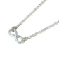 Tiffany Infinity Double Chain Necklace - SV925
