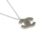 CHANEL Punching CC Logo Necklace - Metal